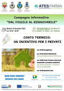 Polesine Zibello, Dal Fossile al Rinnovabile, Conto Termico